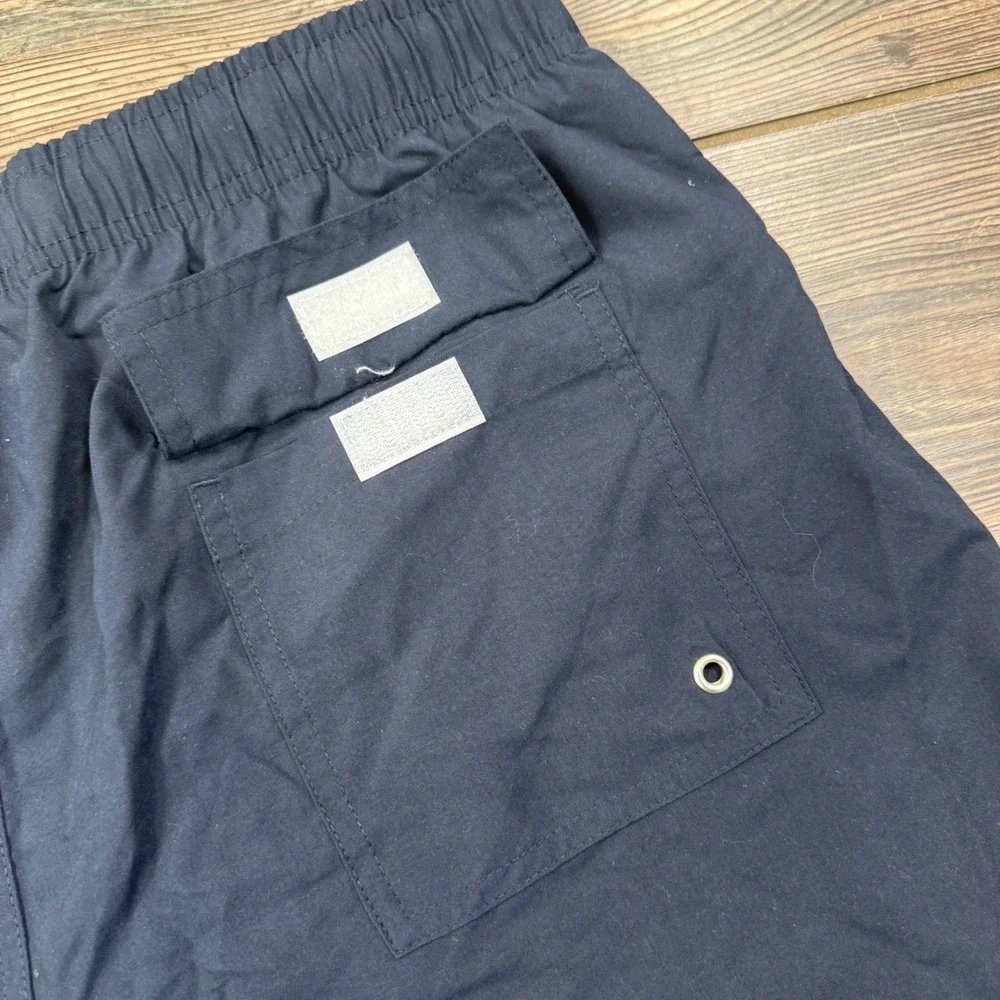 Collars & Co Mens Size XL Swim Trunks Navy‎ Negroni Social Club Cocktail NEW